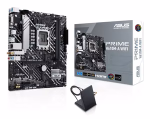 ASUS PRIME H610M-A WIFI Intel H610 LGA 1700 micro ATX emaplaat