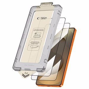 Karastatud klaas TECH-PROTECT Quick SET+ 2-PACK GALAXY S26 ULTRA must