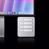 Orico 8848U4 DAS seeria 4-pesaline M.2 NVMe SSD kettamassiiv - valge