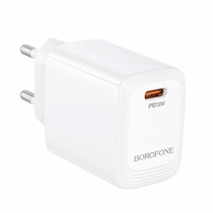Borofone Wall laadija BN28 Fuente - Type C - PD 30W valge