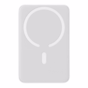 Powerbank Baseus Magnetic, 10000mAh, USB-C 20W, MagSafe (valge)