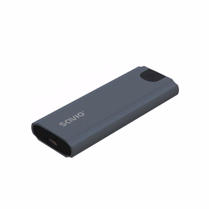 Savio M.2 SSD NVMe välise draivi korpus, USB-C 3.1, AK-67, hall