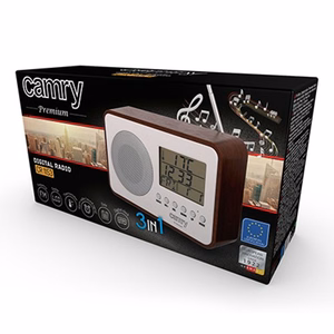 Camry CR 1153 – portable digital radio, black/white