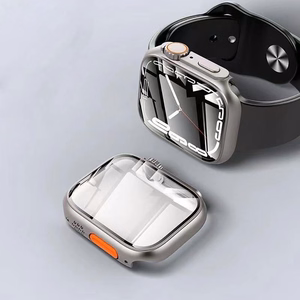 Tech-Protect Defense360 Ümbris jaoks Apple Watch 7 / 8 / 9 (45mm) - must/oranž