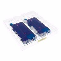 ServicePack 923-09189 Adhesive Foil Back Glass jaoks Iphone 15 Pro (box of 30)