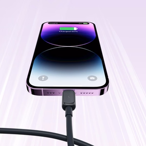 Joyroom Multi-Color Series A14 Lightning / USB-A 2.4A Kaabel 2 m - must