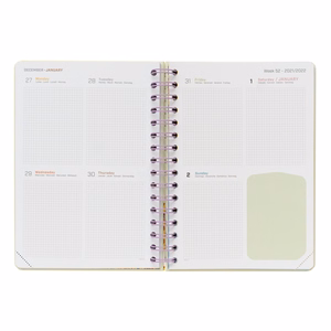 BT21 2021/2022. õppeaasta kalender, valge