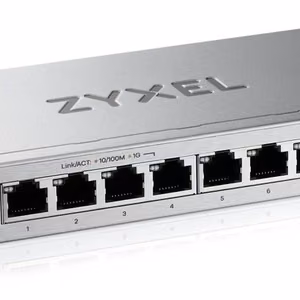Zyxel GS1200-8 v3 – hallatav L2, Gigabit Ethernet, võrgulüliti, hall