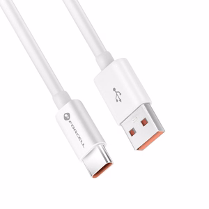 Kaabel USB A to USB C Forcell F-Energy QC4.0 3A 66W 1 m C336 valge