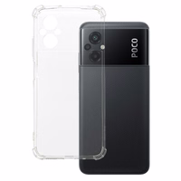 Clin Anti Shock 1,5mm jaoks XIAOMI POCO M5 läbipaistev