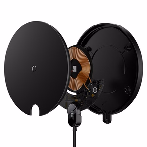 Wireless laadija Baseus Digital LED Display Gen2 15W must CCED000001