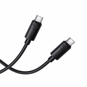 Borofone Cable BX123 Leya - Type C to Type C - PD 60W 3A 1 metre black