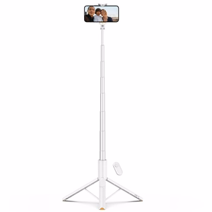 TECH-PROTECT L09S BLUETOOTH SELFIPULK STATIIVIGA VALGE