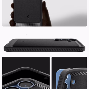 SPIGEN ümbris RUGGED ARMOR MAG compatible with MagSafe jaoks SAMSUNG S25 matte must