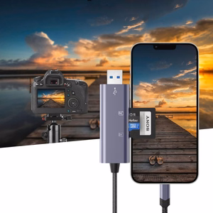 Tech-Protect UltraBoost SD/micro SD Card Reader koos Lightning /USB-A Connector - hall
