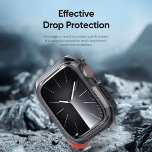 DUX DUCIS case TAMO jaoks Apple Watch series 10 46 mm läbipaistev with must