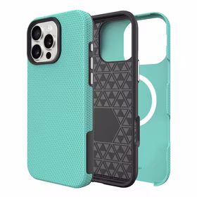 Perfectionists Triangle Mag Ümbris iPhone 15 Pro roheline