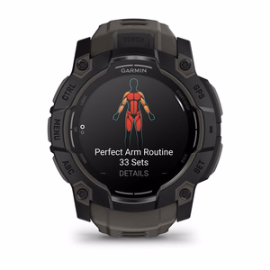 Garmin Instinct 3 AMOLED nutikell must/süsi