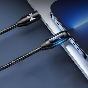 Wozinsky WUCLC1 Lightning - USB-C cable 36W 480Mb/s 1m - black