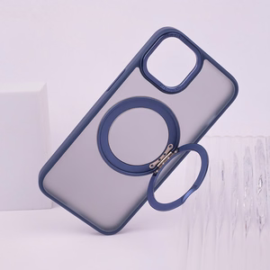 Mag Ring Rotating ümbris jaoks iPhone 14 Pro 6,1" tumesinine