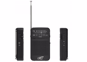 LTC portable pocket radio LEGA, AM/FM, mini jack, must