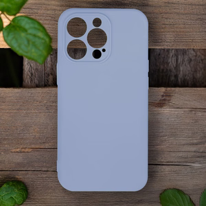 Силиконовый Чехол для iPhone 17 6,3" голубой