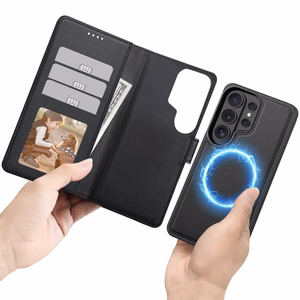 Tech-Protect Wallet MagSafe Чехол для Samsung Galaxy S26 Ultra - матовый чёрный