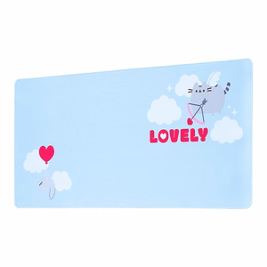 Pusheen Purrfect Love XXL mängulauamatt, 80 × 35 cm