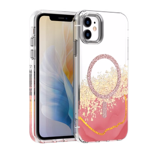Epoxy Mag case for iPhone 11 pink