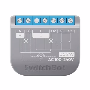 SwitchBot Relay Lüliti 2PM intelligent two-channel lüliti