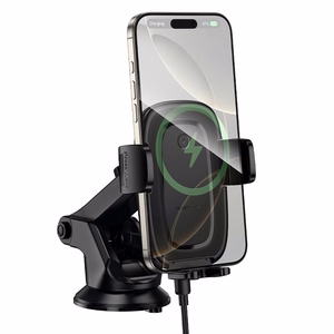 Borofone Car hoidja BH223 Follower with induction charging to windshield must