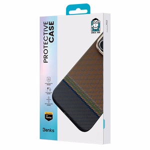 Benks Magnetic Armor Air Prestige Kevlar 600D Ümbris (G066) jaoks Iphone 16 Pro Max