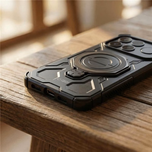 Tech-Protect TacticStand MagSafe ümbris Xiaomi Poco M8 Pro / Xiaomi Redmi Note 15 Pro+ 5G jaoks - must