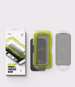 Ringke Easy Slide Privacy privaatsuskaitsega karastatud klaas, 2 tk komplekt iPhone 18 Pro Max jaoks
