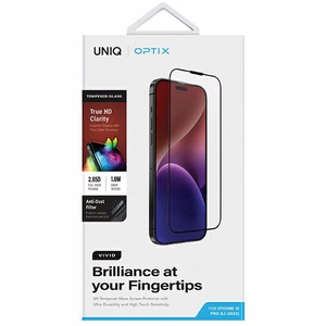 Uniq Optix Vivid glass jaoks iPhone 15 Pro with applicator