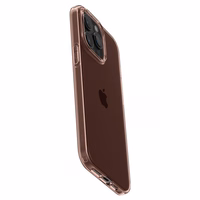 Spigen Crystal Flex Ümbris jaoks iPhone 15 Pro Max - roosa/läbipaistev