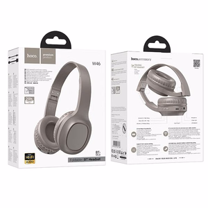 HOCO juhtmevaba kõrvaklapid bluetooth W46 brown