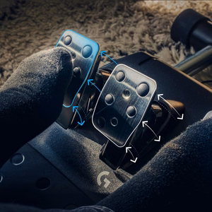 Logitech G G923 võidusõidurool ja pedaalid Xbox X|S, Xbox One ja PC jaoks