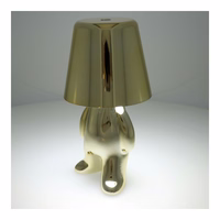 Laua lamp voodikõrval GOLD MAN Kunst Deco standing (versioon 8) MLTL