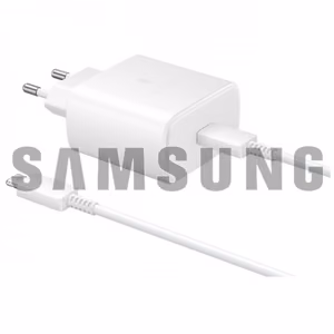 USB kaabel Samsung EP-T4511 valge 45W (koos pakendiga) + Type-C 180cm kaabel / 100% Originaal /