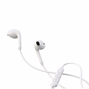 Devia wired earphones Kintone A3 jack 3,5mm valge