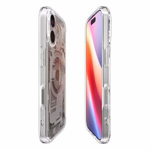 SPIGEN ümbris ULTRA HYBRID MAG compatible with MagSafe jaoks IPHONE 17 zero one natural tutanium