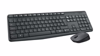 Logitech MK235 keyboard Mouse included USB QWERTY US International hall