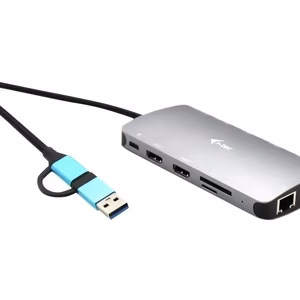 I-TEC USB-C Metal Nano dokk 3x ekraani ja PD