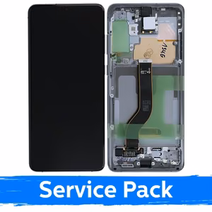 LCD Ekraan Ühildub Samsung G986 (G985) S20 Plus Koos Frame / Cosmic Hall / (Service Pack)