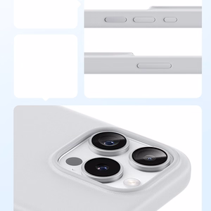 Benks Magnetic Vita Pro силиконовый Чехол для Iphone 16 Pro серый