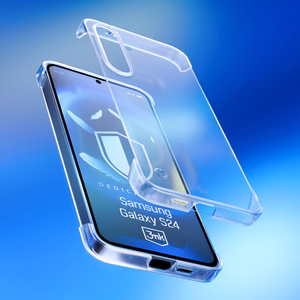 3mk Just20g Clear Ümbris jaoks Samsung Galaxy S24 - läbipaistev