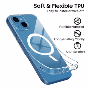 Чехол Tech-Protect FlexAir MagSafe для iPhone 13 Mini - прозрачный