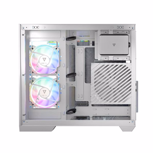 Корпус MODECOM Volcano Panorama ARGB 5F MIDI белый