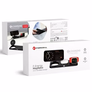 Juhtmevaba charge Forcell F-Energy 3in1 MagNetix USB C Qi2 20,5W compatible with MagSafe must 0INT